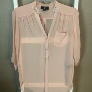 Light pink top